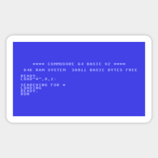 Commodore 64 - C64 - Boot Screen - Version 2 Magnet